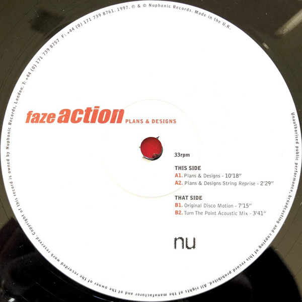 Faze Action - Plans & Designs | Nuphonic (NUX115LP) - 3