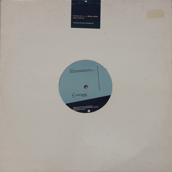 Restless Soul Featuring Maiya James - Peace In My Life | Clairaudience (CA124) - main