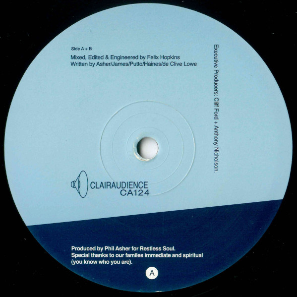 Restless Soul Featuring Maiya James - Peace In My Life | Clairaudience (CA124) - 3