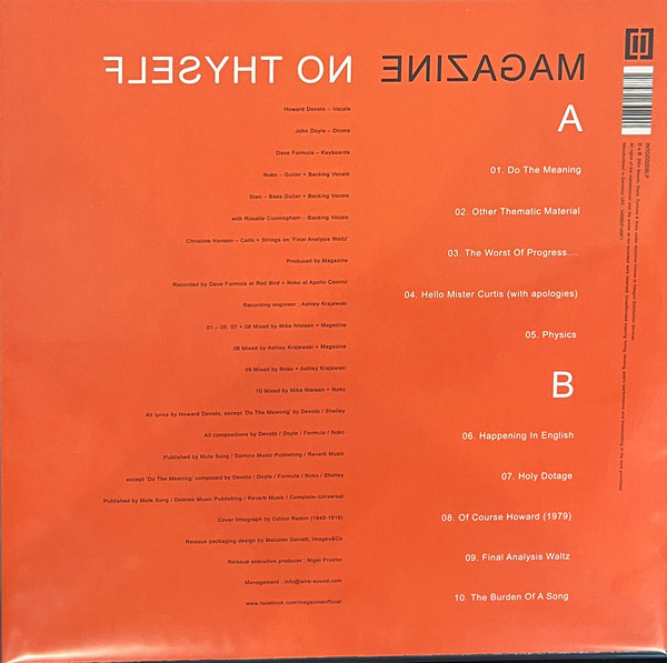 Magazine - No Thyself | Wire-Sound (INTGDS008LP) - 2 Magazine - No Thyself | Wire-Sound (INTGDS008LP) - 2
