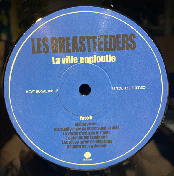 Les Breastfeeders - La Ville Engloutie [Vinyl] | Bonsound (BONAL108-LP) - 4