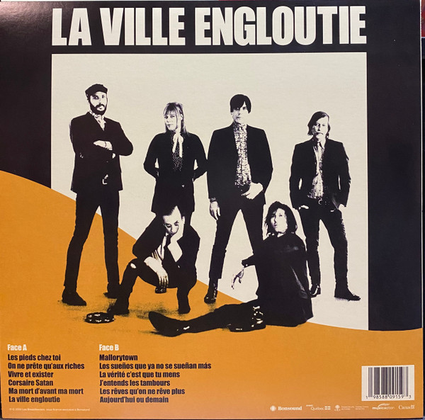 Les Breastfeeders - La Ville Engloutie [Vinyl] | Bonsound (BONAL108-LP) - 2