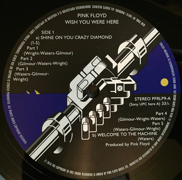 Pink Floyd - Wish You Were Here | Pink Floyd Records (PFRLP9) - 2 Pink Floyd - Wish You Were Here | Pink Floyd Records (PFRLP9) - 2