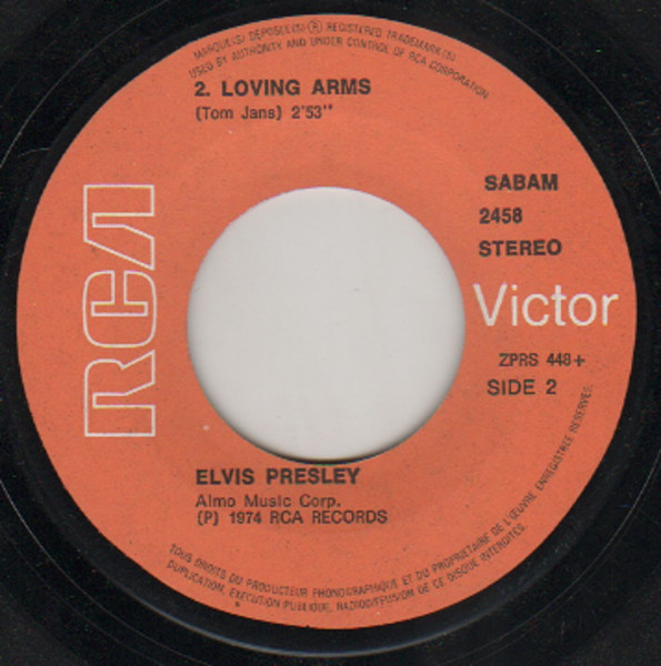 Elvis Presley - My Boy | RCA Victor (2458) - 3
