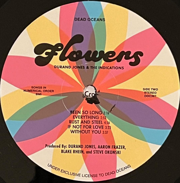 Durand Jones & The Indications - Flowers | Dead Oceans (DOC367) - 3