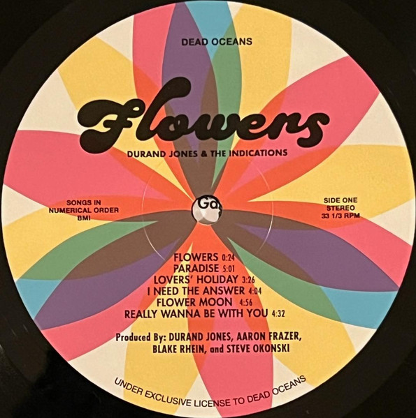 Durand Jones & The Indications - Flowers | Dead Oceans (DOC367) - 4