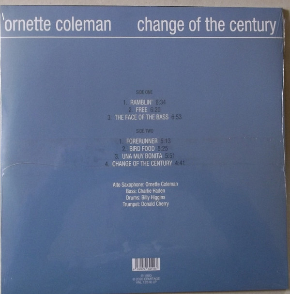 Ornette Coleman - Change Of The Century | Ermitage (VNL12516LP) - 2 Ornette Coleman - Change Of The Century | Ermitage (VNL12516LP) - 2