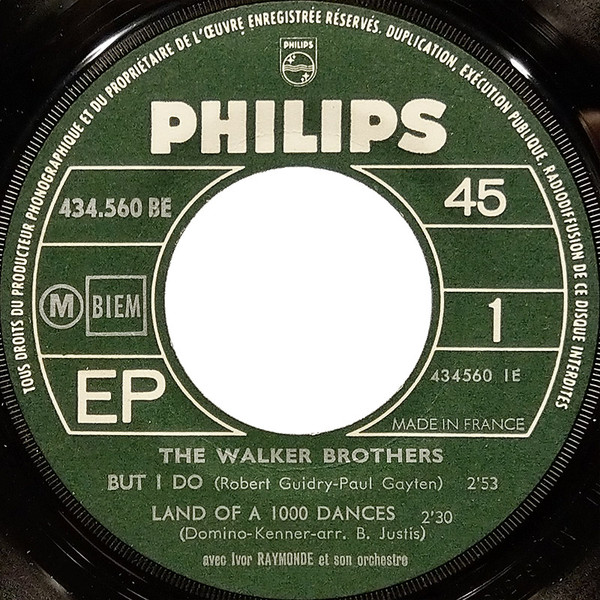The Walker Brothers - But I Do | Philips (434.560 BE) - 3