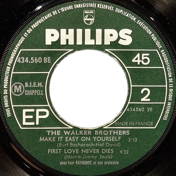 The Walker Brothers - But I Do | Philips (434.560 BE) - 4