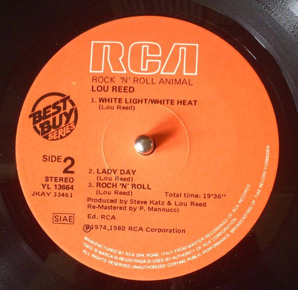 Lou Reed - Rock 'N' Roll Animal | RCA (YL 13664) - 4