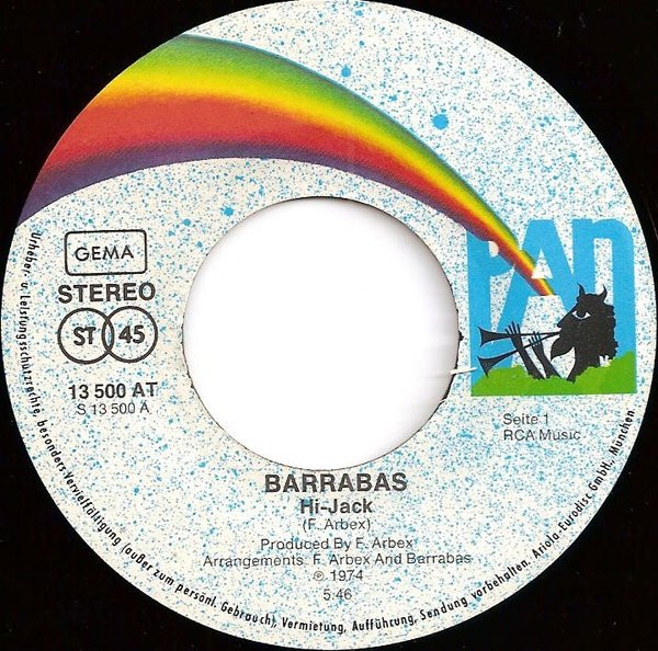Barrabas - Hi-Jack | Ariola (13 500 AT) - 3