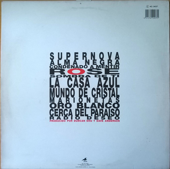 Duncan Dhu - Supernova | Gasa (4G 0437) - 2 Duncan Dhu - Supernova | Gasa (4G 0437) - 2