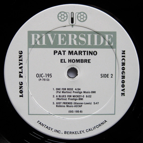 Pat Martino - El Hombre [Vinyl] | Original Jazz Classics (OJC-195) - 4