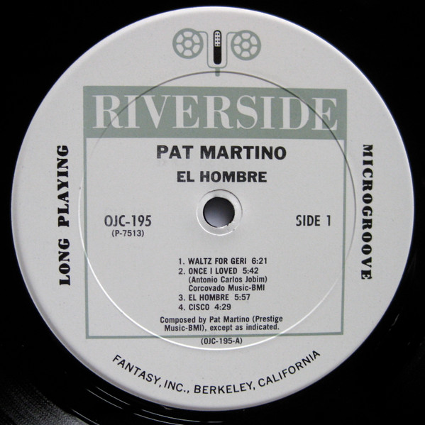 Pat Martino - El Hombre [Vinyl] | Original Jazz Classics (OJC-195) - 3
