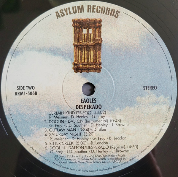 Eagles - Desperado | Asylum Records (8122796166) - 4 Eagles - Desperado | Asylum Records (8122796166) - 4