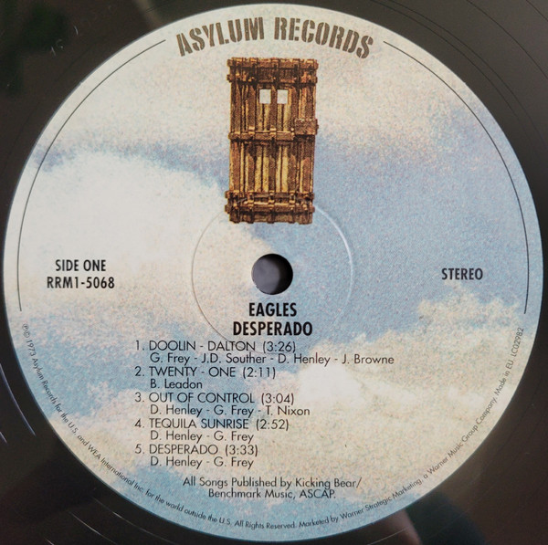 Eagles - Desperado | Asylum Records (8122796166) - 3 Eagles - Desperado | Asylum Records (8122796166) - 3