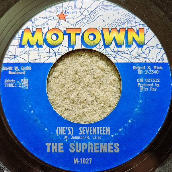 The Supremes - Your Heart Belongs To Me / (He's) Seventeen | Motown (M-1027) - 2