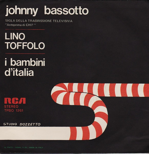 Lino Toffolo - Johnny Bassotto | RCA (TPBO 1261) - 2