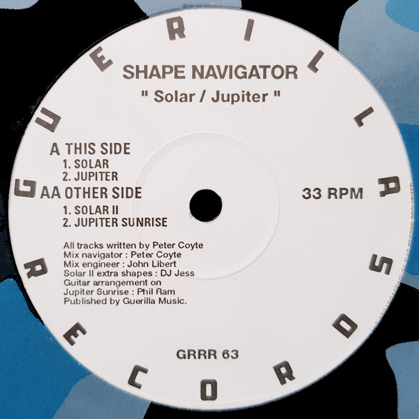 Shape Navigator - Solar / Jupiter | Guerilla (GRRR 63)