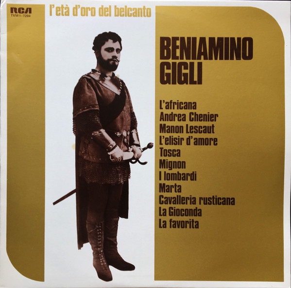 Beniamino Gigli - Beniamino Gigli | RCA (TVM 1-7204)
