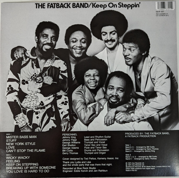The Fatback Band - Keep On Steppin' | Southbound (SEW 001) - 2 The Fatback Band - Keep On Steppin' | Southbound (SEW 001) - 2