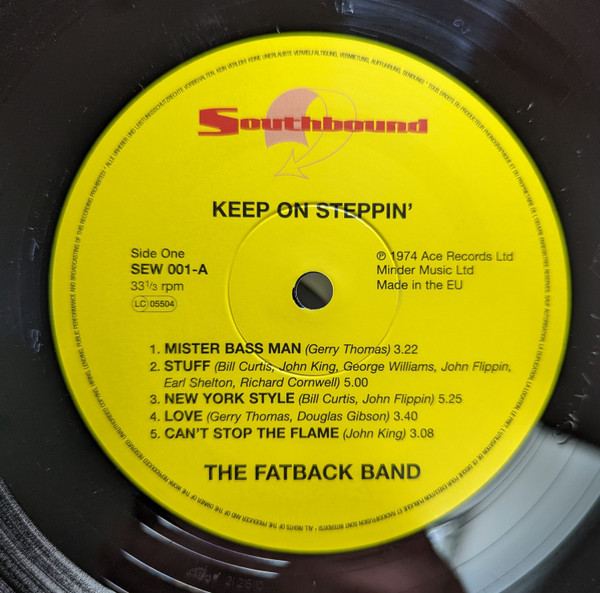The Fatback Band - Keep On Steppin' | Southbound (SEW 001) - 3 The Fatback Band - Keep On Steppin' | Southbound (SEW 001) - 3