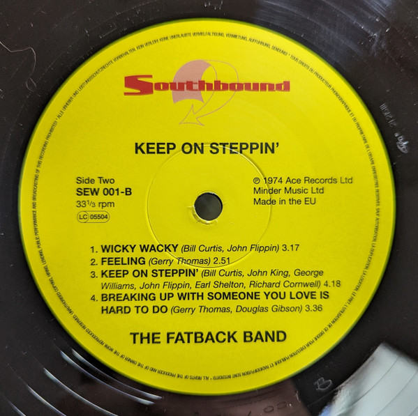 The Fatback Band - Keep On Steppin' | Southbound (SEW 001) - 4 The Fatback Band - Keep On Steppin' | Southbound (SEW 001) - 4