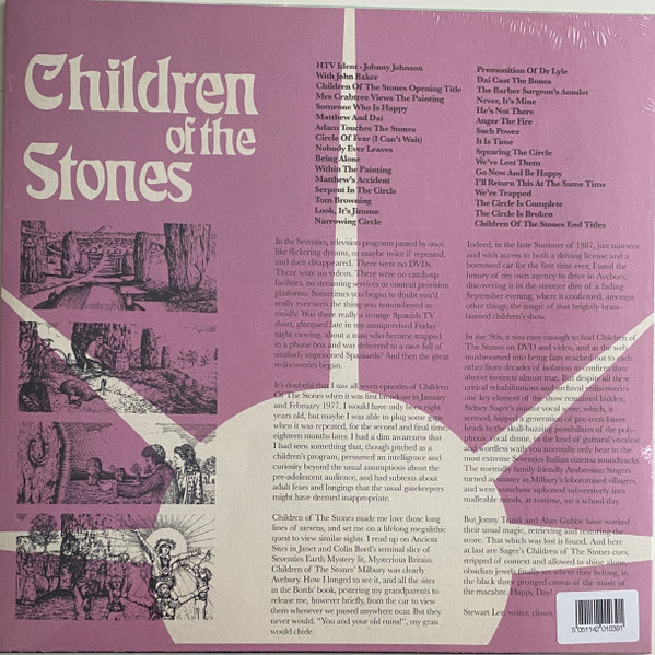Sidney Sager / The Ambrosian Singers - Children Of The Stones | Trunk Records (JBH100) - 2 Sidney Sager / The Ambrosian Singers - Children Of The Stones | Trunk Records (JBH100) - 2