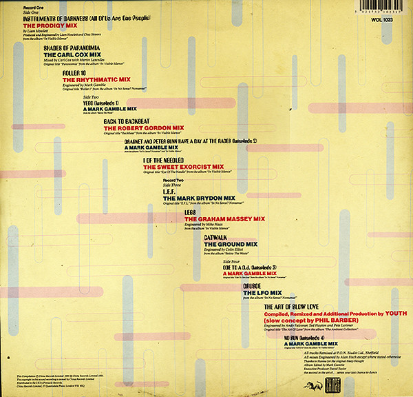 The Art Of Noise - The FON Mixes | China Records (WOL 1023) - 4