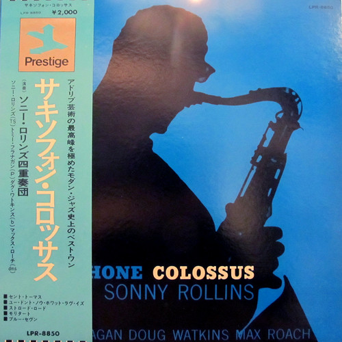 Sonny Rollins - Saxophone Colossus | Prestige (LPR-8850) - main