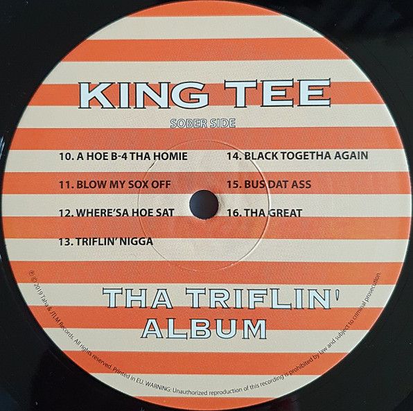 King Tee - Tha Triflin' Album | Taha Records (TAHA-026) - 4