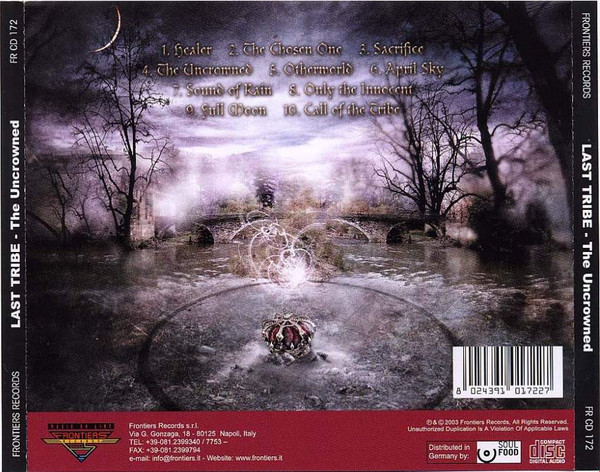 Last Tribe - The Uncrowned CD | Frontiers Records (FR CD 172) - 2 Last Tribe - The Uncrowned CD | Frontiers Records (FR CD 172) - 2