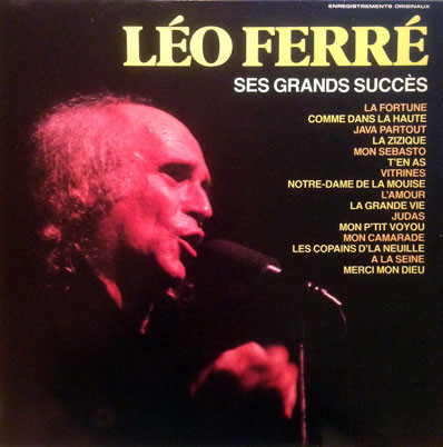 Léo Ferré - Ses Grands Succès | CBS (CBS 54543)