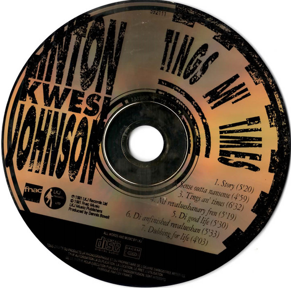 Linton Kwesi Johnson - Tings An' Times | LKJ Records (592111) - 2 Linton Kwesi Johnson - Tings An' Times | LKJ Records (592111) - 2