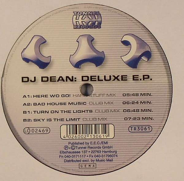 DJ Dean - Deluxe E.P. | Tunnel Records (TR 3061) - 2