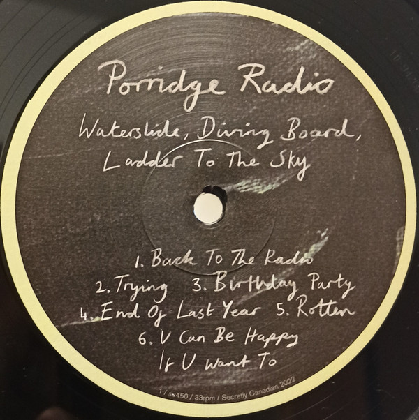 Porridge Radio - Waterslide, Diving Board, Ladder To The Sky | Secretly Canadian (SC450) - 3