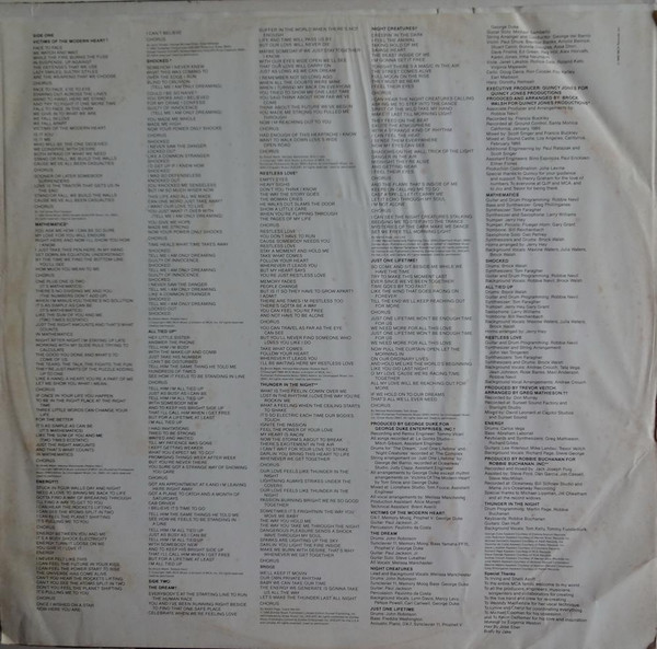 Melissa Manchester - Mathematics | MCA Records (MCA 5587) - 4 Melissa Manchester - Mathematics | MCA Records (MCA 5587) - 4