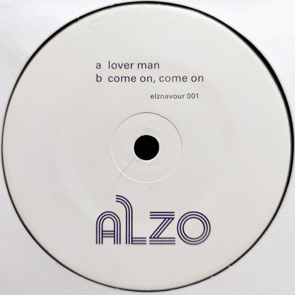 Alzo Fronte - Lover Man / Come On, Come On | Not On Label (Alzo Fronte) (ELZNAVOUR001) - 2 Alzo Fronte - Lover Man / Come On, Come On | Not On Label (Alzo Fronte) (ELZNAVOUR001) - 2