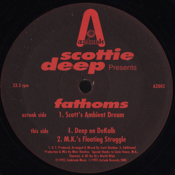 Scotti Deep - Fathoms | Aztonk Records (AZ002)