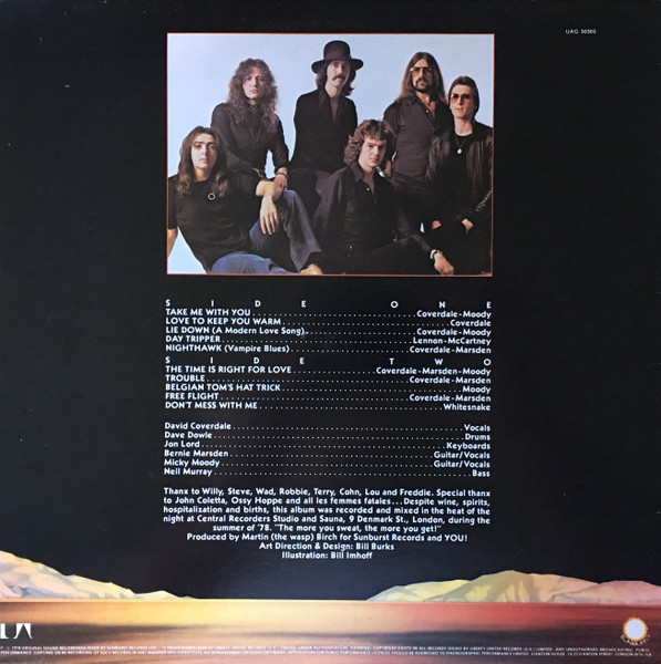 Whitesnake - Trouble | United Artists Records (UAG 30305) - 2 Whitesnake - Trouble | United Artists Records (UAG 30305) - 2