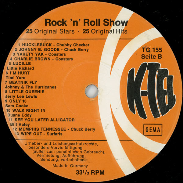 Various - Rock 'n' Roll Show | K-tel (TG 155) - 4