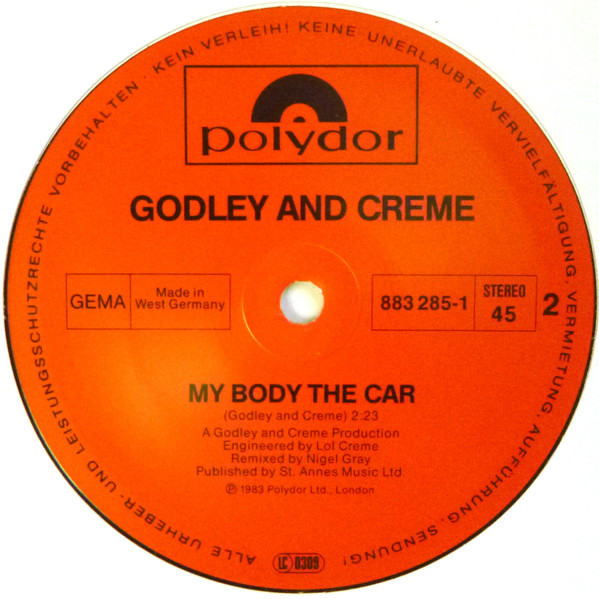 Godley & Creme - Golden Boy (Remixed Version) | Polydor (883 285-1) - 4