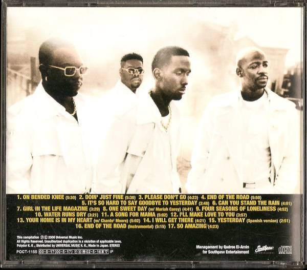 Boyz II Men - The Ballad Collection | Universal (POCT-1155) - 2 Boyz II Men - The Ballad Collection | Universal (POCT-1155) - 2