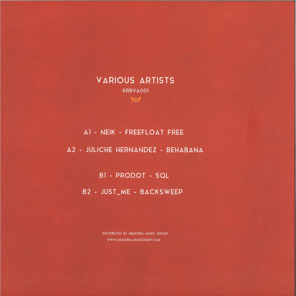 Various - KRBVA001 | Krab Records (KRBVA001) - 2 Various - KRBVA001 | Krab Records (KRBVA001) - 2