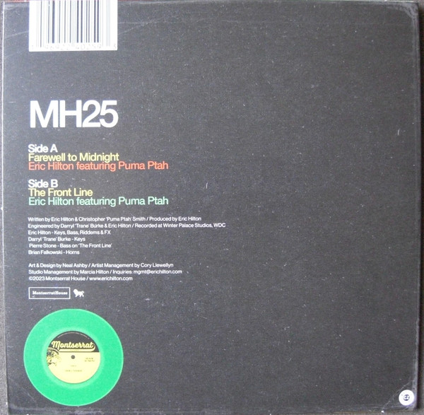 Eric Hilton Featuring Puma - Farewell To Midnight | Montserrat House (MH25) - 2