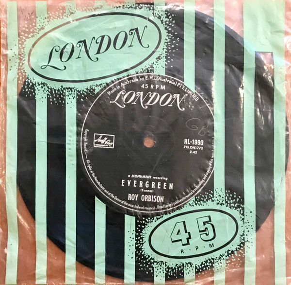 Roy Orbison - Evergreen / Love Star | London Records (HL-1990) - main