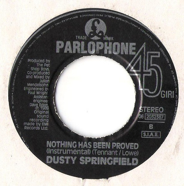 Dusty Springfield - Nothing Has Been Proved | Parlophone (06 2032387) - 4