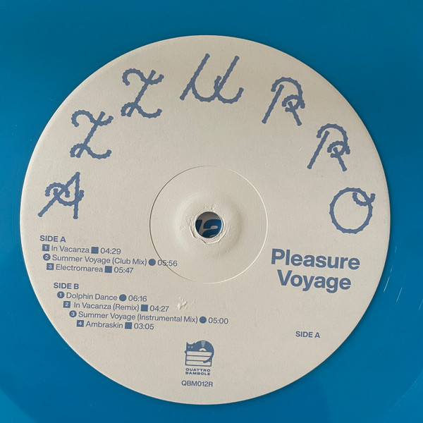 Pleasure Voyage - Azzurro | Quattro Bambole Music (QBM012R) - 2
