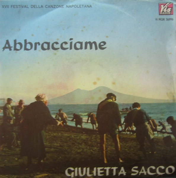 Giulietta Sacco - Abbracciame | Vis Radio (Vi MQN 36996) - main