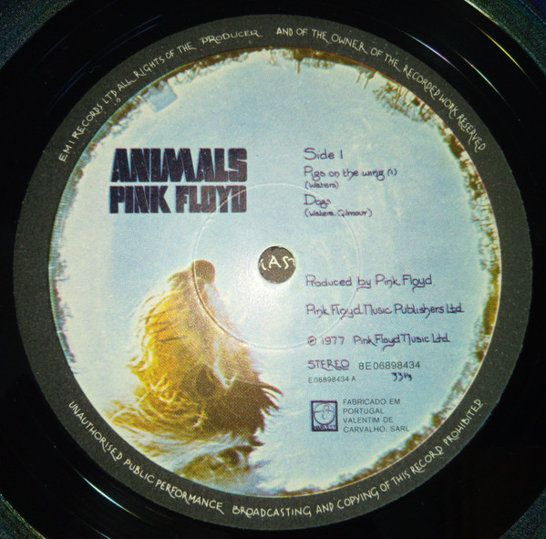 Pink Floyd - Animals | Harvest (11C 076 98434) - 4